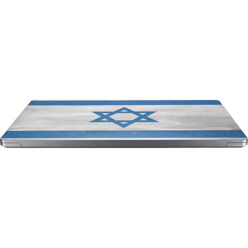 Israel Flag Distressed Universal Laptop 12in (9.8 x 6.8in) Skin